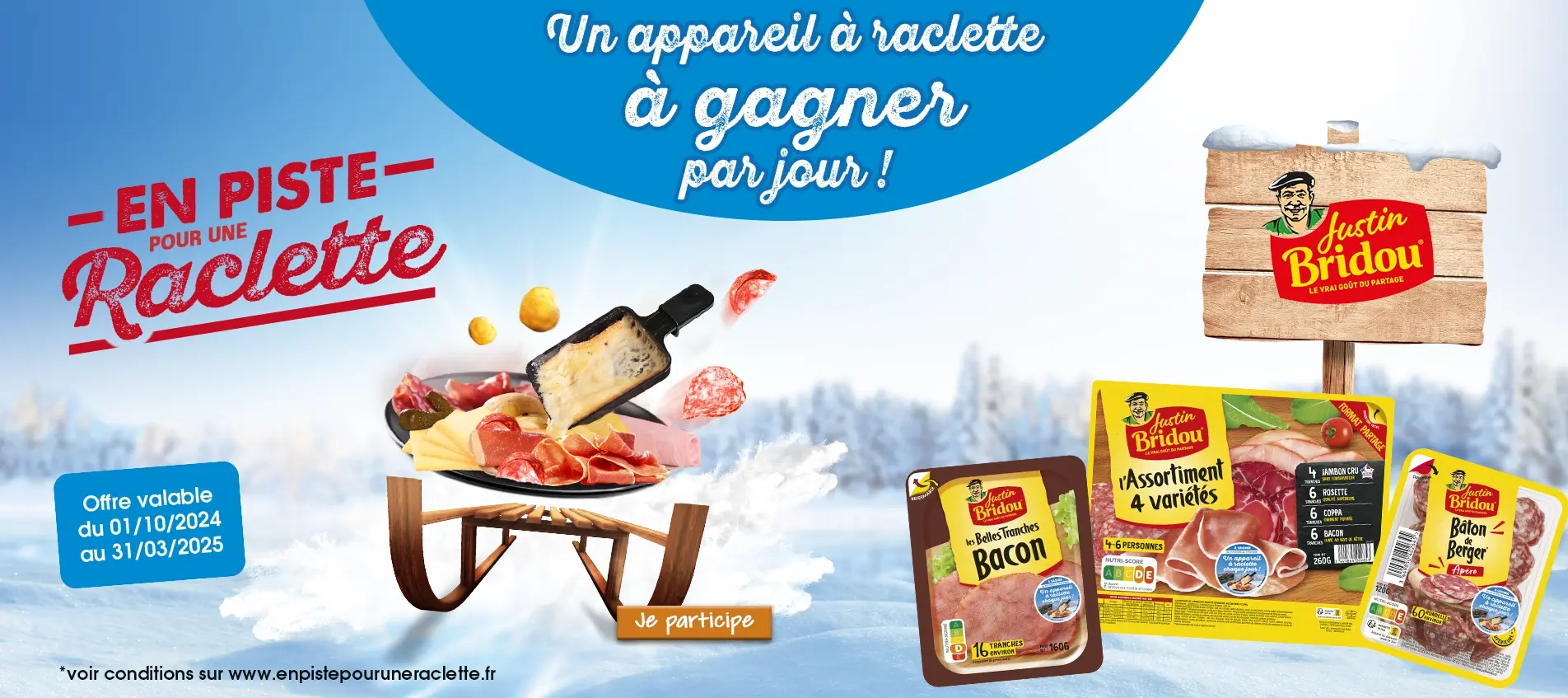 En piste pour une raclette