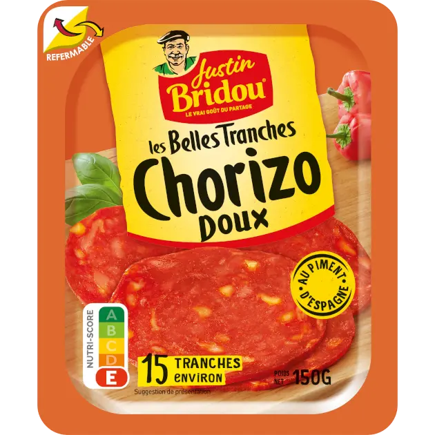 Les belles tranches chorizo