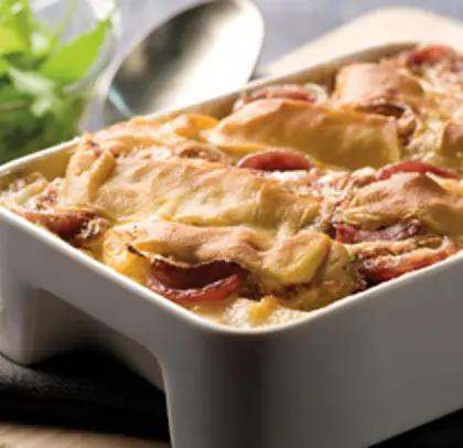 Tartiflette au saucisson