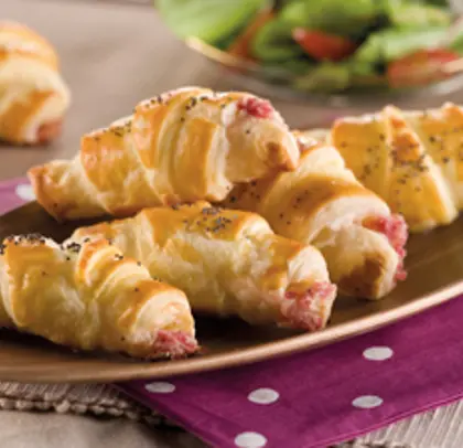 Croissants Salami